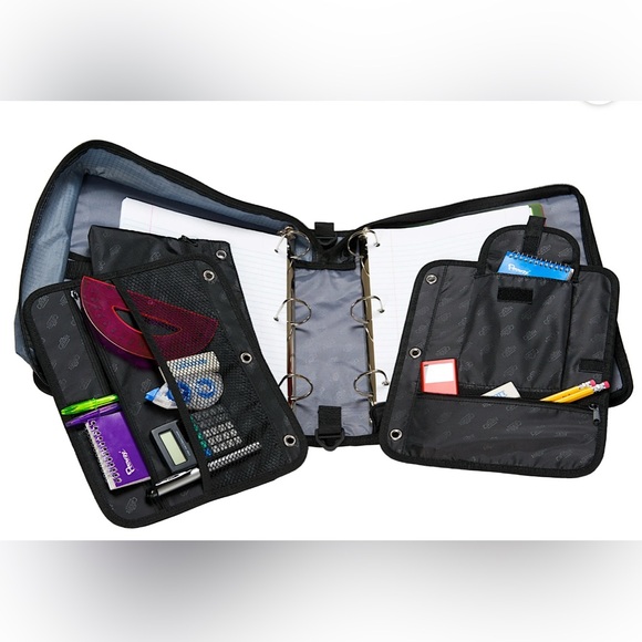 Case-it Black and Red Zipper Binder - Picture 12 of 15